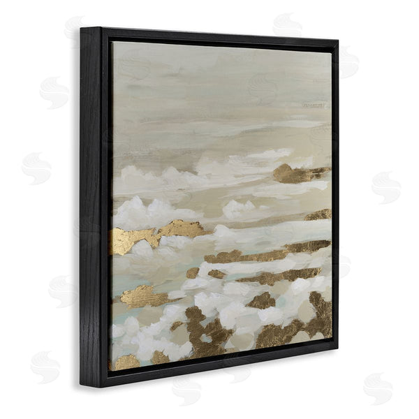 Stupell Industries June Erica Vess | Gilded Surf Abstract Waves