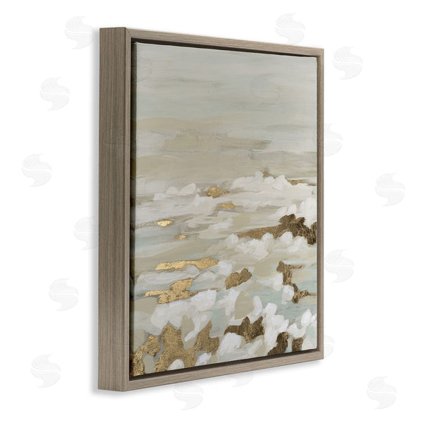Stupell Industries June Erica Vess | Gilded Surf Abstract Waves