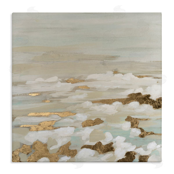 stupell industries June Erica Vess | Gilded Surf Abstract Waves