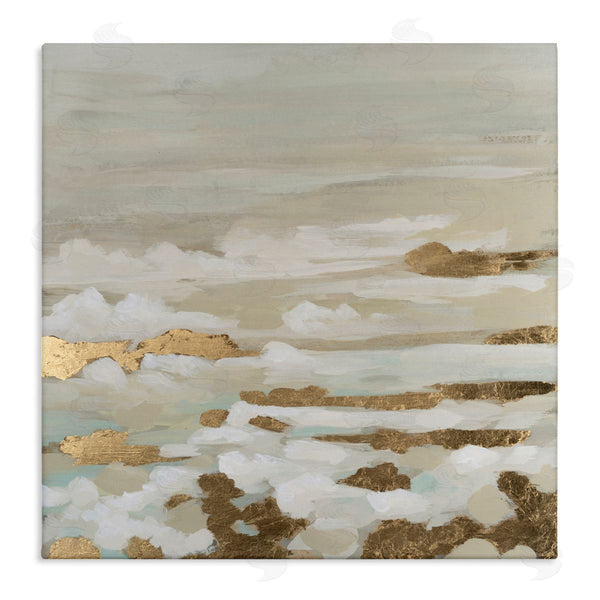 stupell industries June Erica Vess | Gilded Surf Abstract Waves