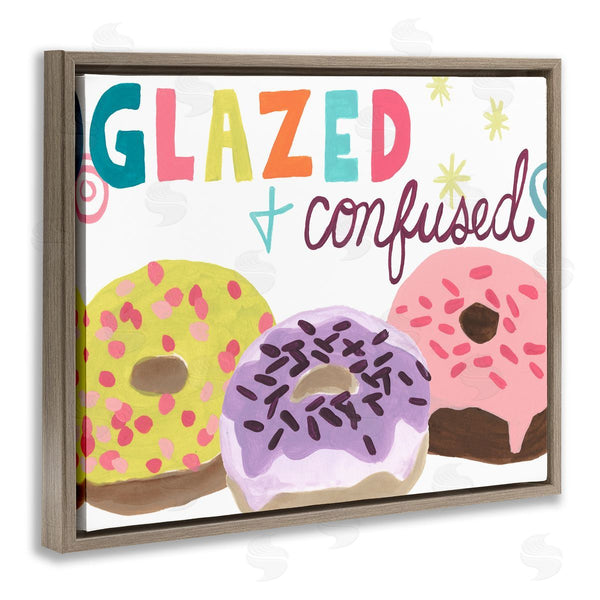 Stupell Industries June Erica Vess | Glazed And Confused Donuts