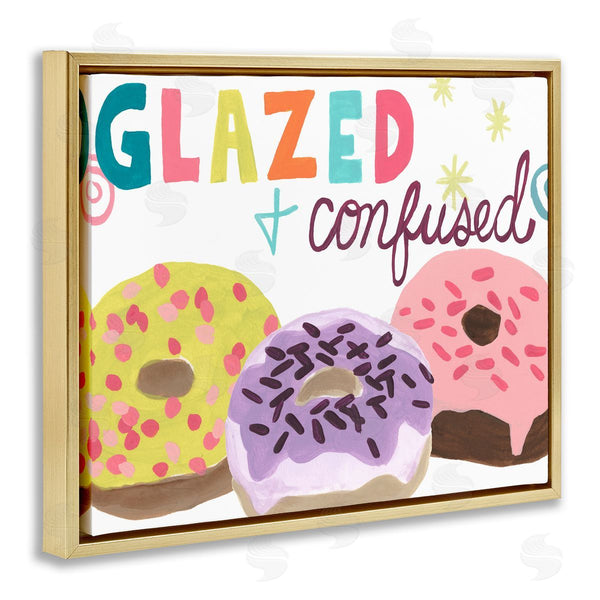 Stupell Industries June Erica Vess | Glazed And Confused Donuts