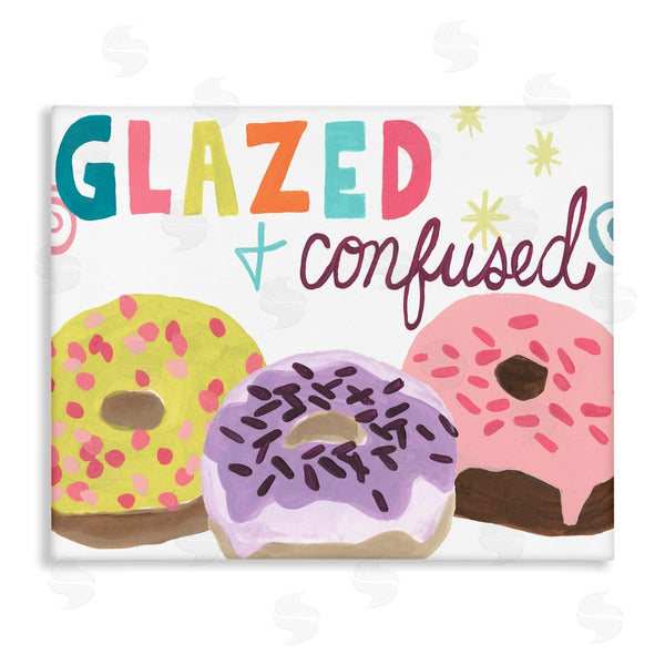 stupell industries June Erica Vess | Glazed and Confused Donuts