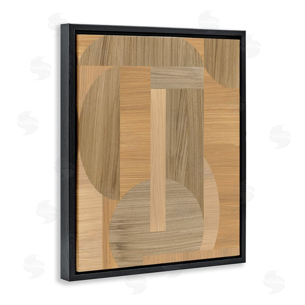 Stupell Industries June Erica Vess | Grain Patterned Linear Shapes Wall Art