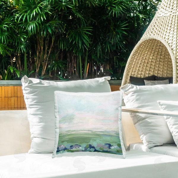Stupell Industries June Erica Vess | Grassland Sky Gradient Printed Throw Pillow