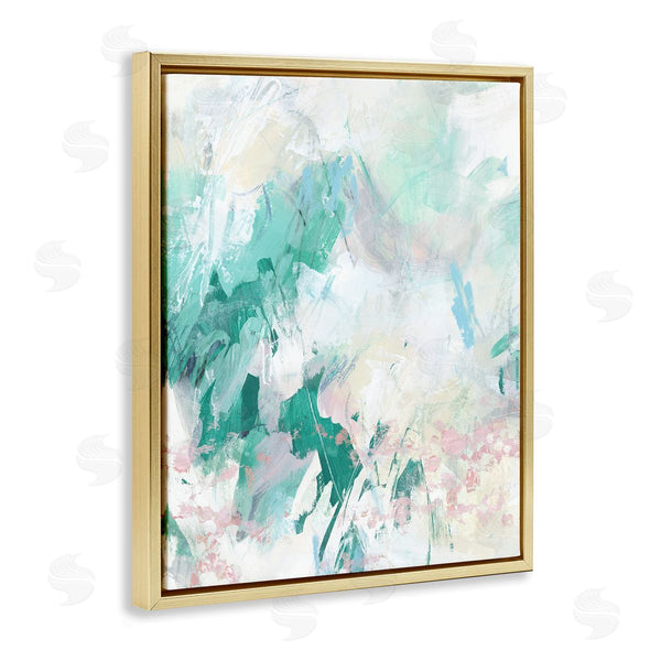 Stupell Industries June Erica Vess | Green Faded Splatter