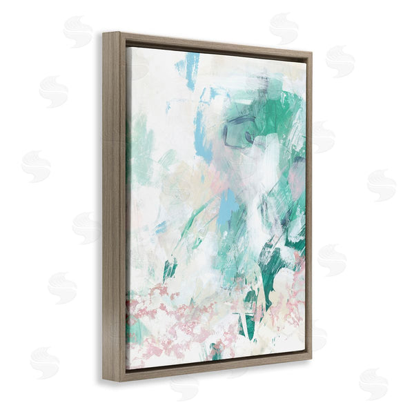 Stupell Industries June Erica Vess | Green Fading Brush Strokes Wall Art