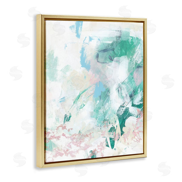 Stupell Industries June Erica Vess | Green Fading Brush Strokes Wall Art