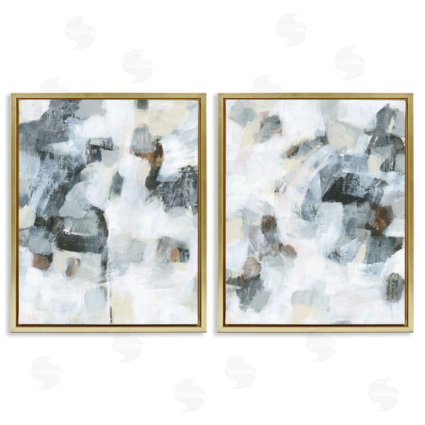 Stupell Industries June Erica Vess | Grey Faded Abstraction