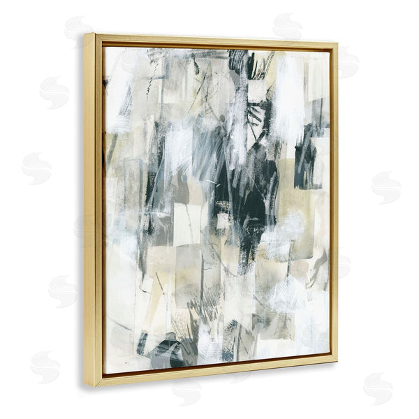 Stupell Industries June Erica Vess | Grey Layered Restless Shapes
