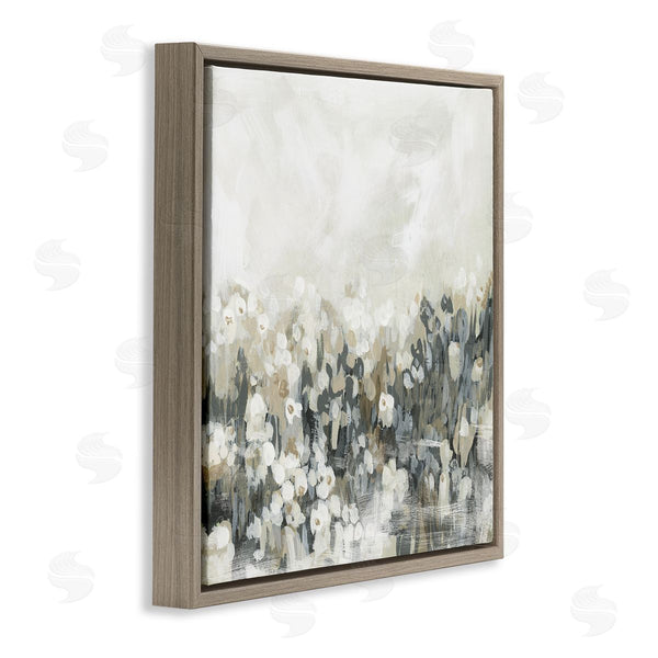 Stupell Industries June Erica Vess | Grey Speckled Flowers