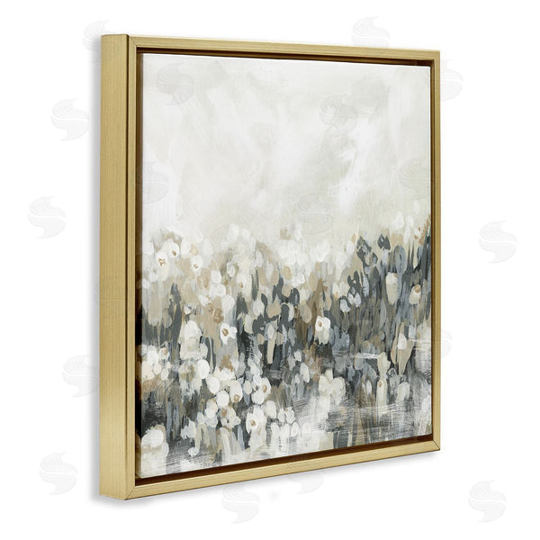 Stupell Industries June Erica Vess | Grey Speckled Flowers