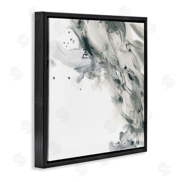 Stupell Industries June Erica Vess | Grey Swirled Liquid