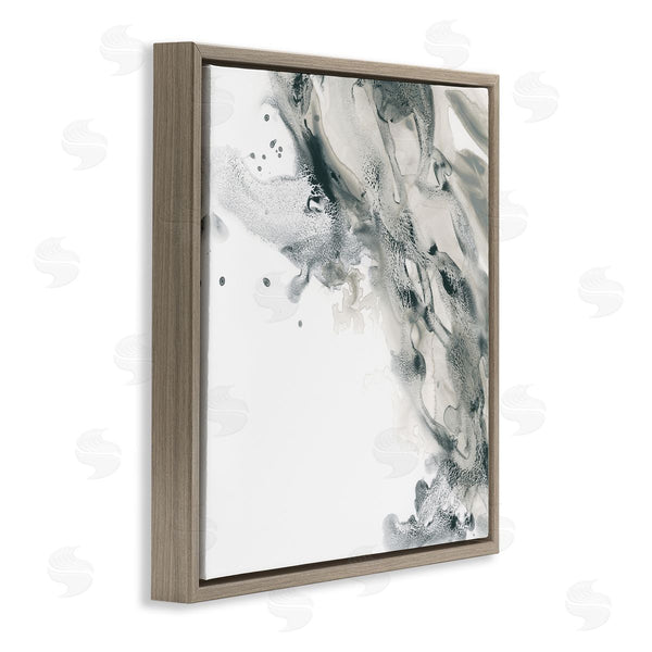 Stupell Industries June Erica Vess | Grey Swirled Liquid