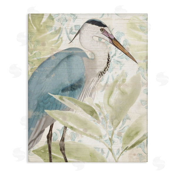 stupell industries June Erica Vess | Heron & Tropical Leaves