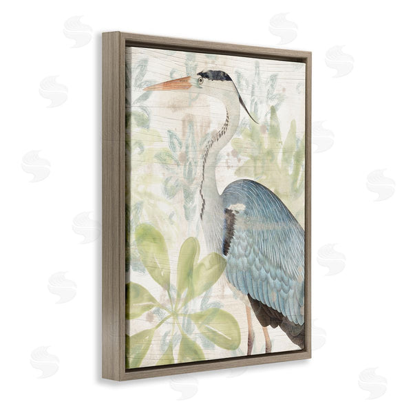 Stupell Industries June Erica Vess | Heron & Tropical Plants