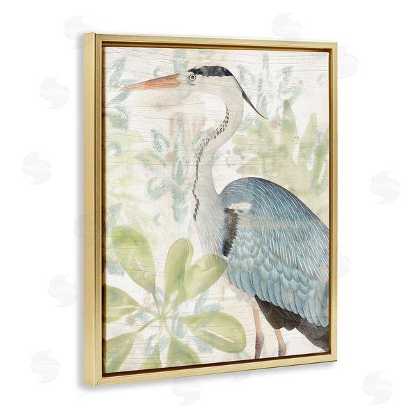 Stupell Industries June Erica Vess | Heron & Tropical Plants