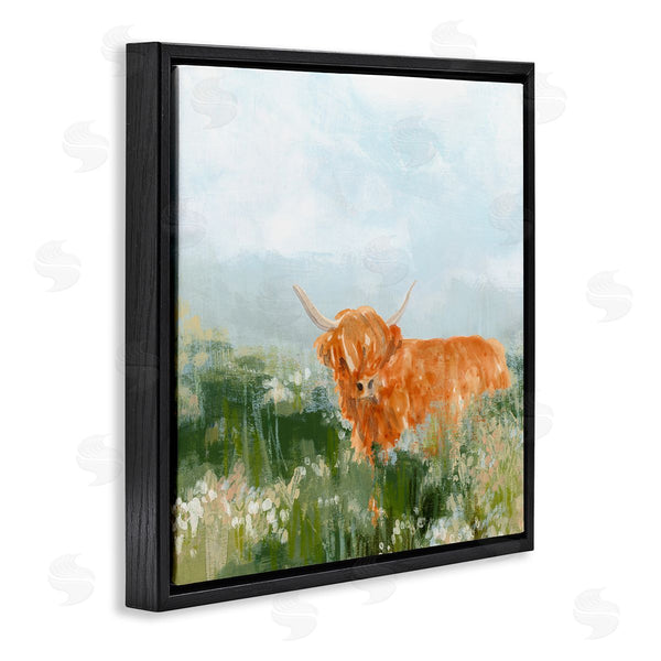 Stupell Industries June Erica Vess | Highland Cattle Abstraction