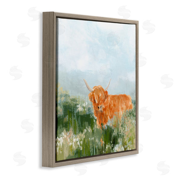 Stupell Industries June Erica Vess | Highland Cattle Abstraction
