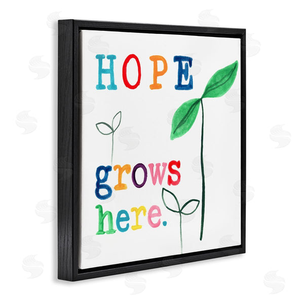Stupell Industries June Erica Vess | Hope Grows Here Colorful