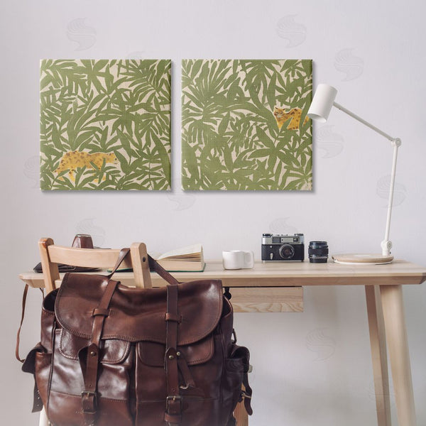 Stupell Industries June Erica Vess | Hunting Jungle Cat Wall Art