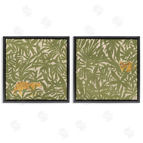 Stupell Industries June Erica Vess | Hunting Jungle Cat Wall Art