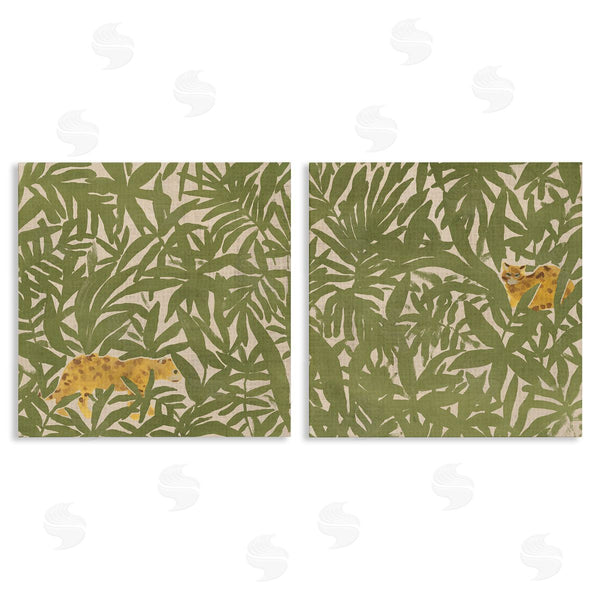 stupell industries June Erica Vess | Hunting Jungle Cat Wall Art