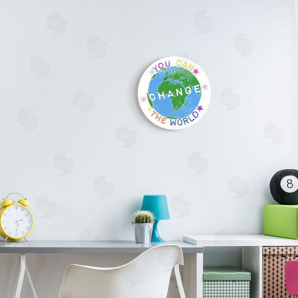 Stupell Industries June Erica Vess | Inspirational Change The World Wall Art