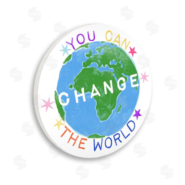 stupell industries June Erica Vess | Inspirational Change the World Wall Art