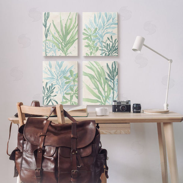 Stupell Industries June Erica Vess | Layered Plants Botanical Leaves Wall Art