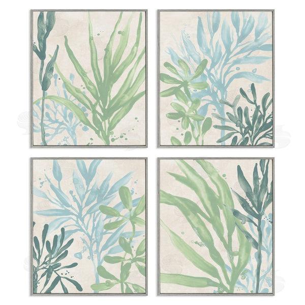 Stupell Industries June Erica Vess | Layered Plants Botanical Leaves Wall Art