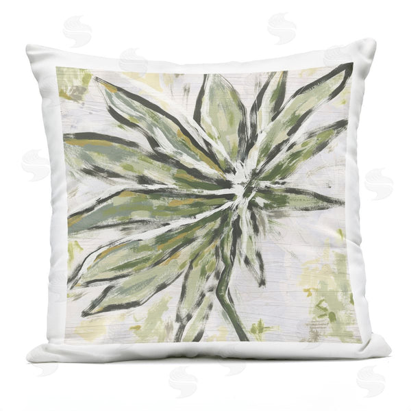 Stupell Industries June Erica Vess | Leafy Organic Palm Printed Throw Pillow