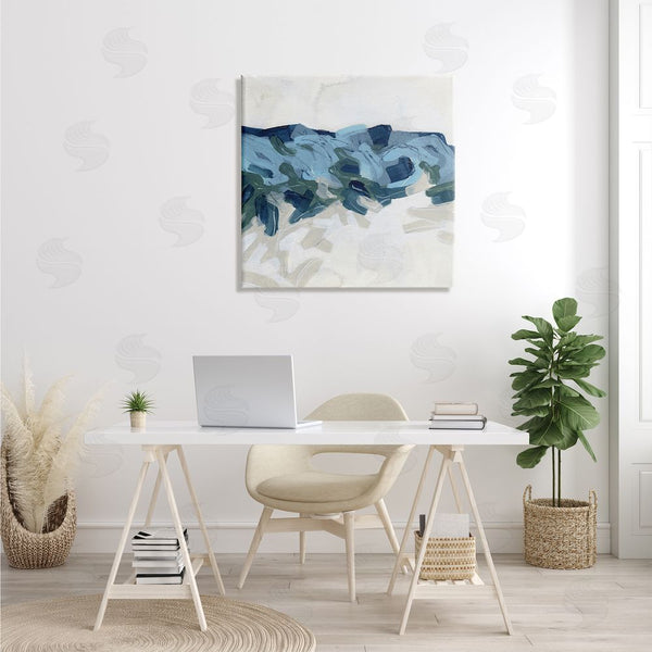 Stupell Industries June Erica Vess | Lively Coastal Tide Abstraction Chaotic Wave Shapes Wall Art