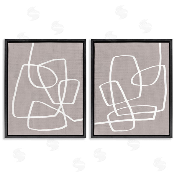 Stupell Industries June Erica Vess | Minimal Abstract Busy Line