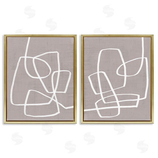 Stupell Industries June Erica Vess | Minimal Abstract Busy Line