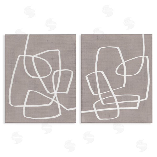 stupell industries June Erica Vess | Minimal Abstract Busy Line
