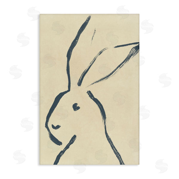 stupell industries June Erica Vess | Minimal Brushed Rabbit Wall Art