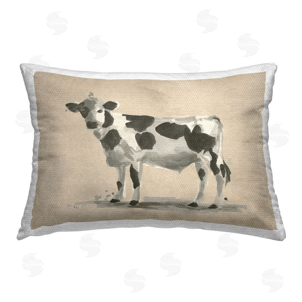Stupell Industries June Erica Vess | Minimal Cow Painting