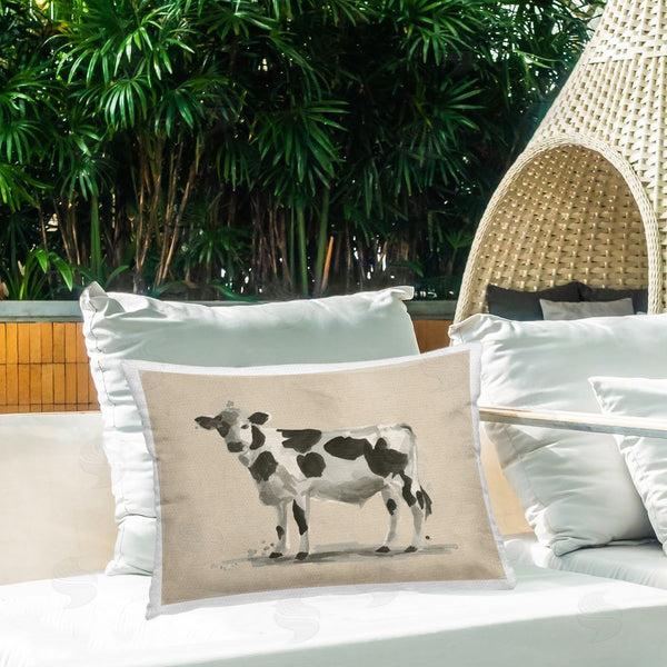 Stupell Industries June Erica Vess | Minimal Cow Painting