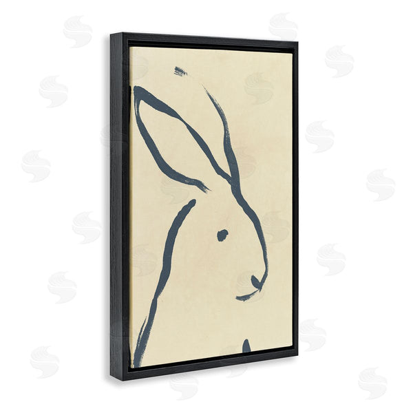 Stupell Industries June Erica Vess | Minimal Rabbit Doodle Wall Art