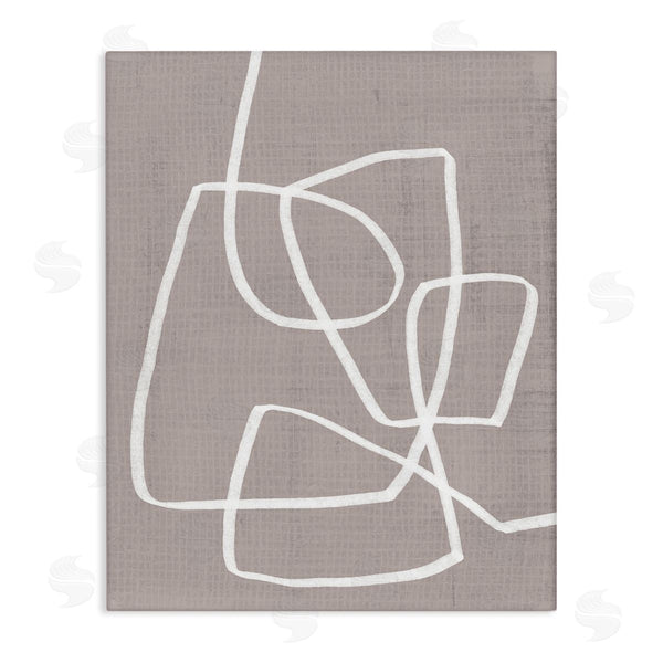 stupell industries June Erica Vess | Minimalist Abstract Line Scribble Modern Boho Composition Wall Art