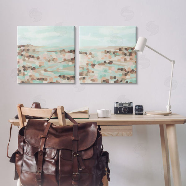 Stupell Industries June Erica Vess | Mint Pastel Abstract Vista Wall Art