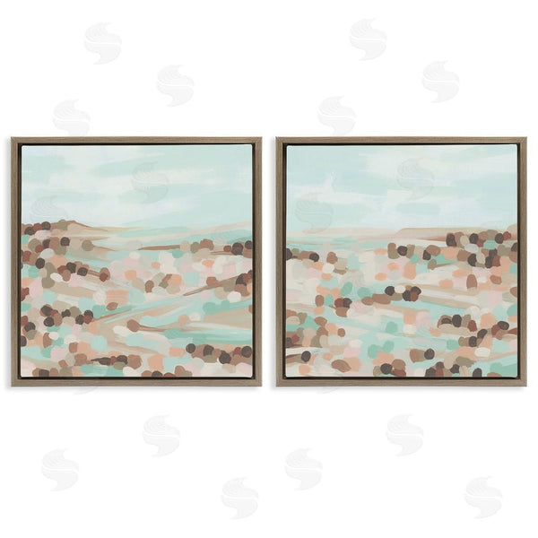 Stupell Industries June Erica Vess | Mint Pastel Abstract Vista Wall Art