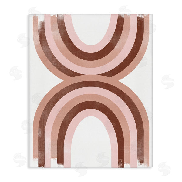 stupell industries June Erica Vess | Mirrored Rainbows Pink Arches