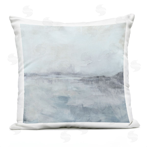 Stupell Industries June Erica Vess | Mist Horizon Abstract Printed Throw Pillow