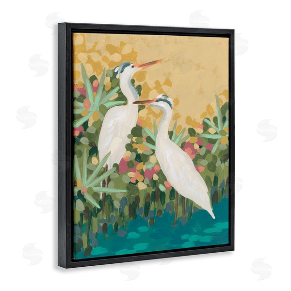 Stupell Industries June Erica Vess | Modern Birds At Pond's Edge Wall Art