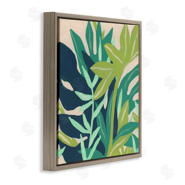 Stupell Industries June Erica Vess | Modern Botanical Plant Leaves Wall Art