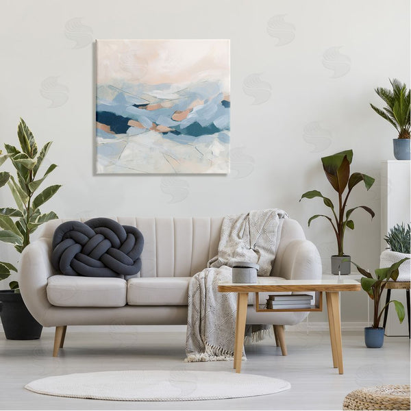 Stupell Industries June Erica Vess | Modern Brushed Mountain Landscape Wall Art