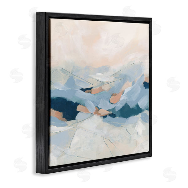 Stupell Industries June Erica Vess | Modern Brushed Mountain Landscape Wall Art