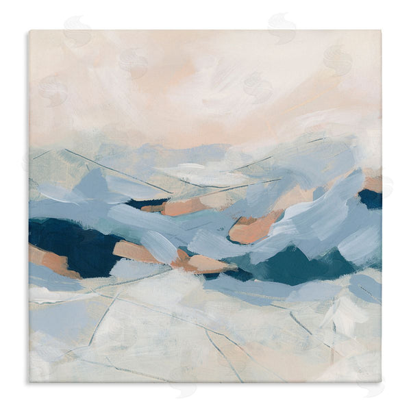 stupell industries June Erica Vess | Modern Brushed Mountain Landscape Wall Art